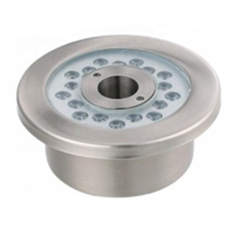 DC24V outdoor underwater LED light for fountains, RGB IP68 waterproof, 3W, 6W, 9W, 12W, 18W, 24W, 36W LED swimming pool light.