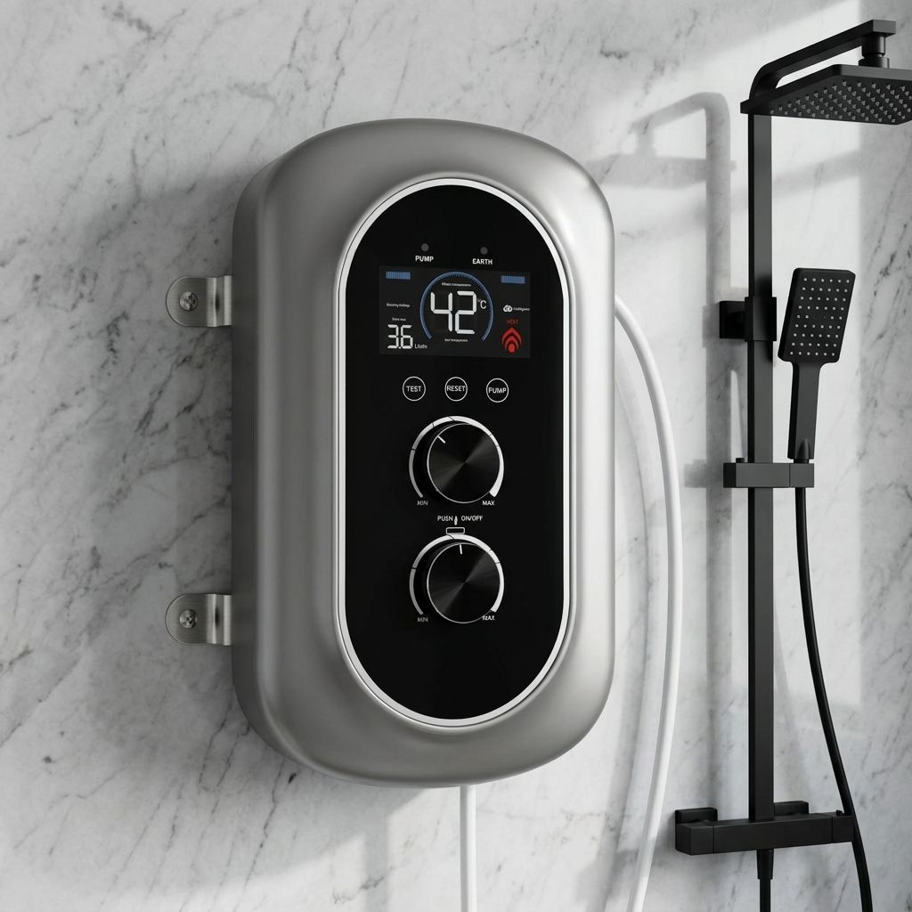 High-rise constant temperature electric water heater (with booster pump)