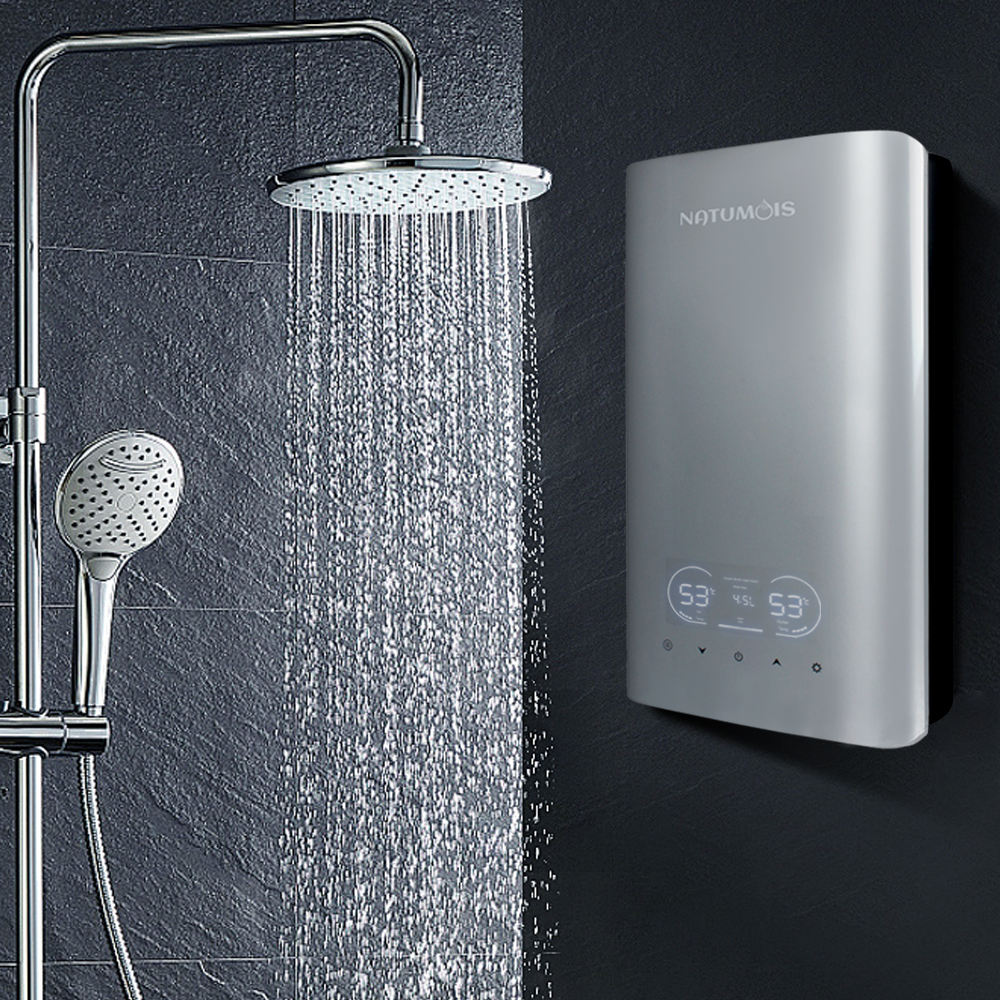 Instantaneous three-phase bathroom water heater