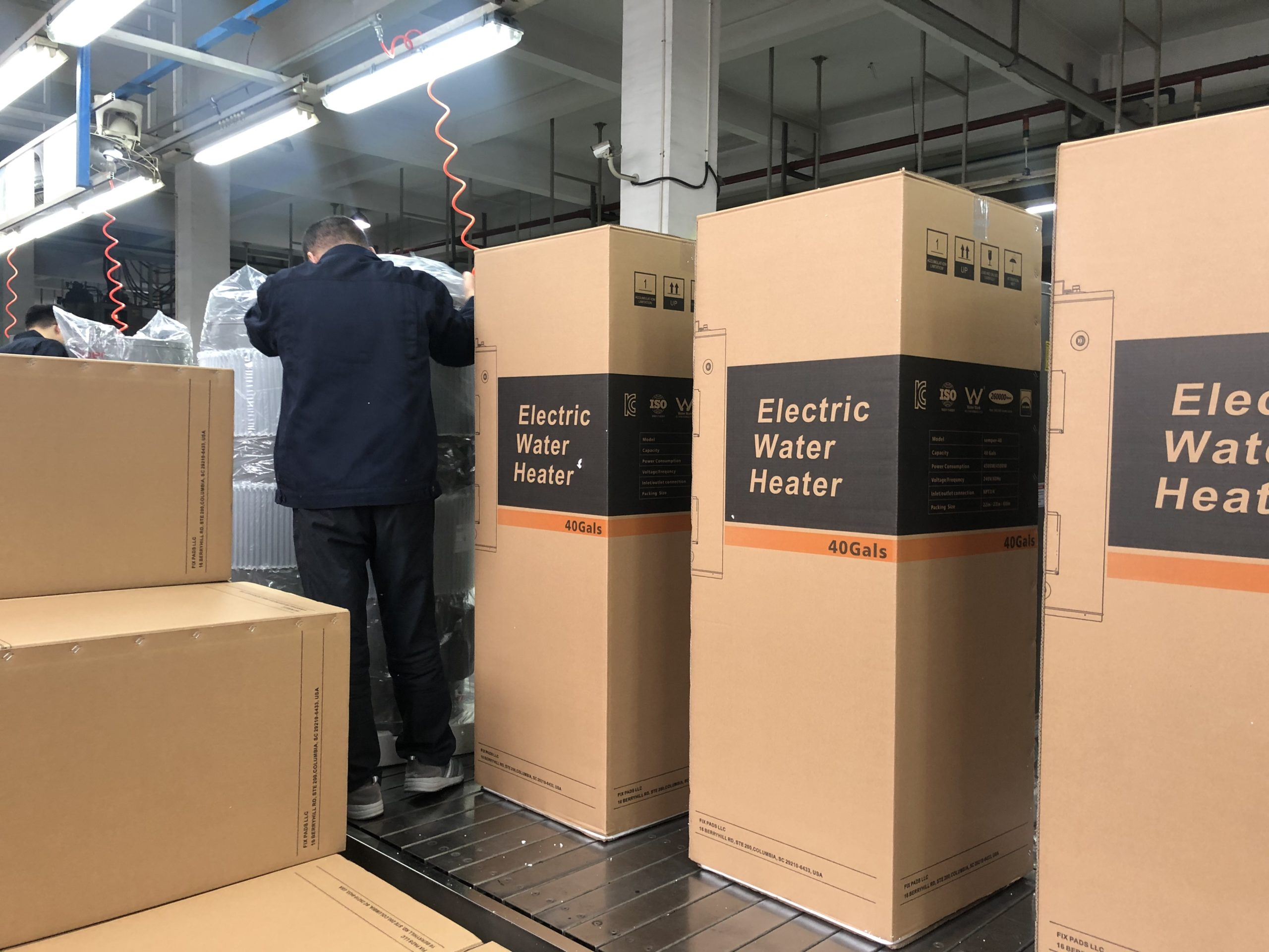 40 Gallon Electric Water Heater Export to USA Market
