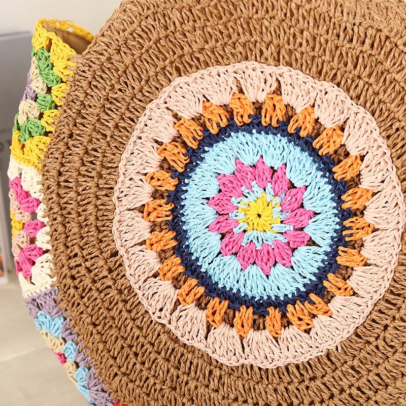 High-value garden-style straw bags