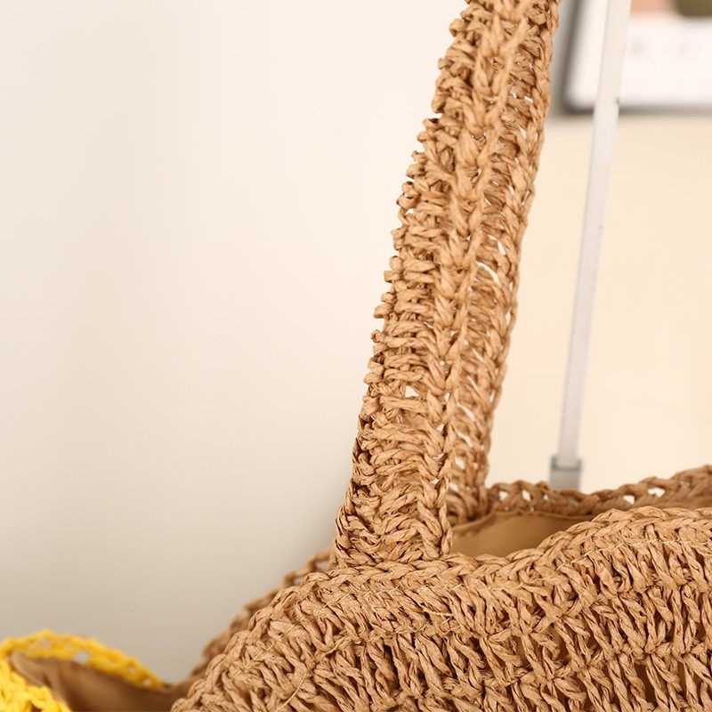 High-value garden-style straw bags