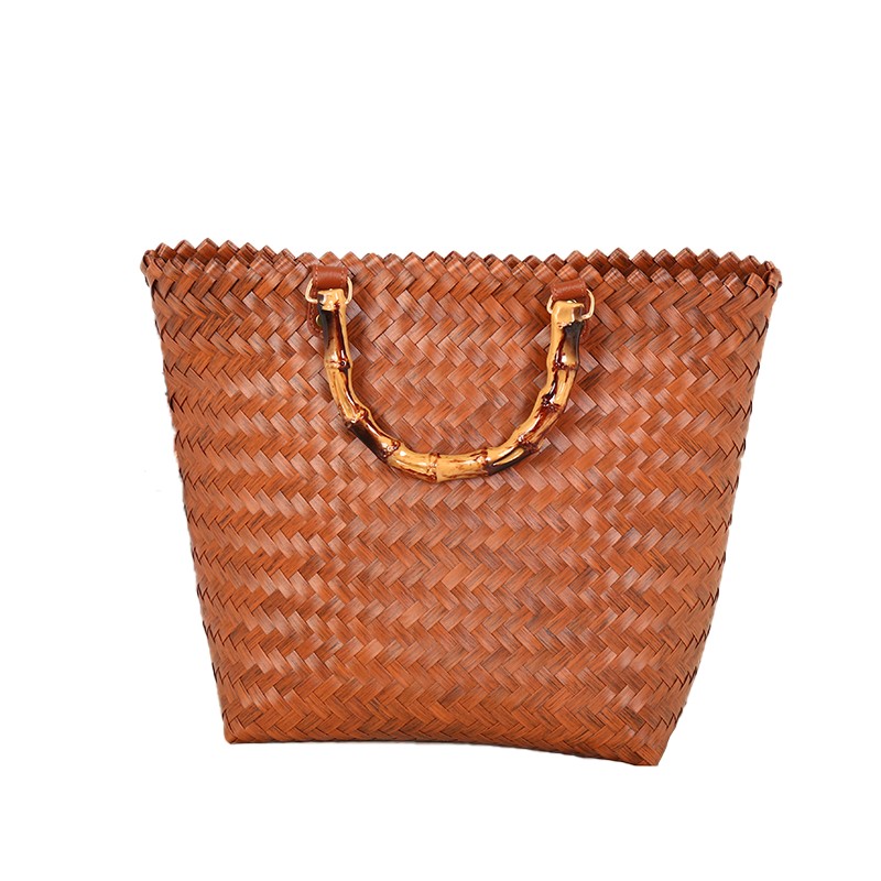 New rattan tote bag/straw bag