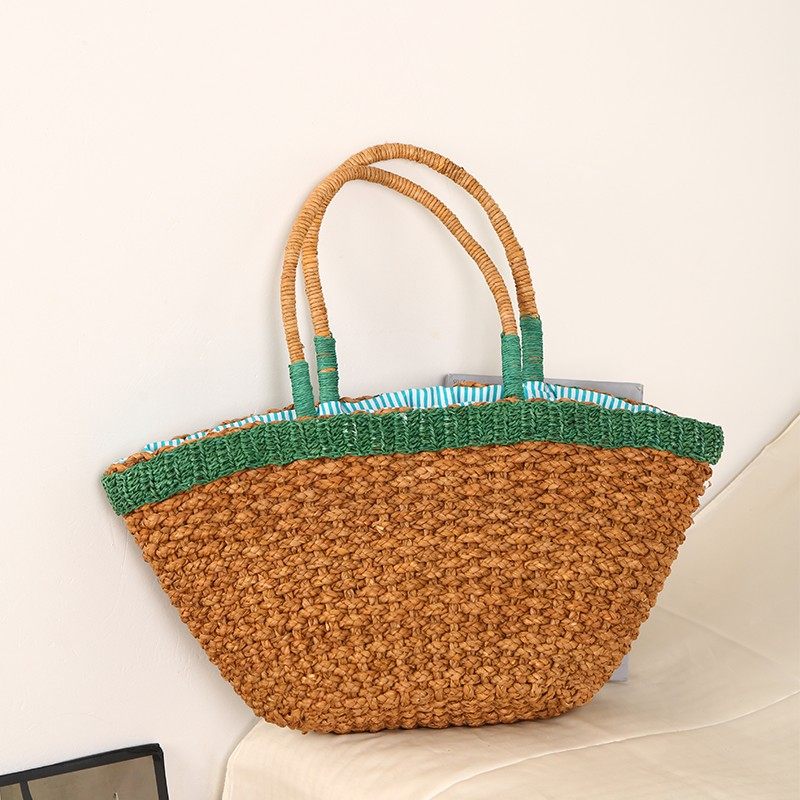 Fruit picnic bag, vegetable straw bag