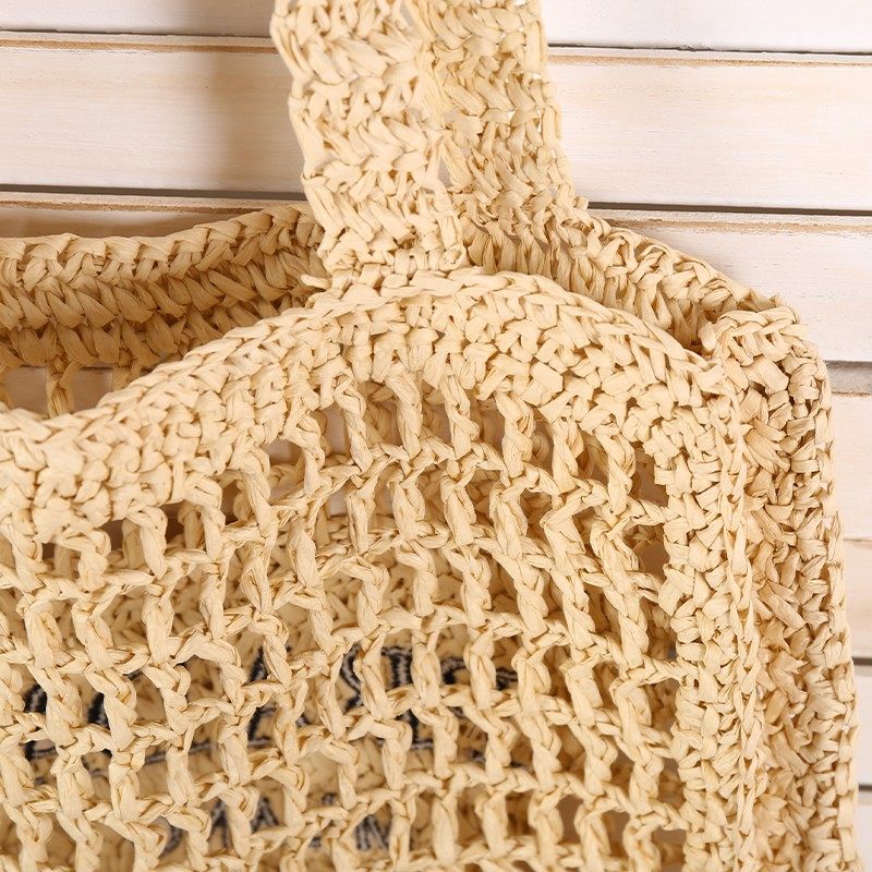 New summer hollowed-out woven bag