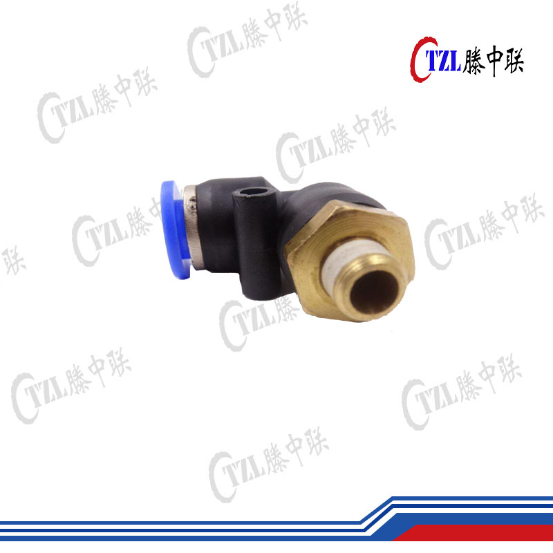PC‑Series 90‑Degree Push‑in Fitting