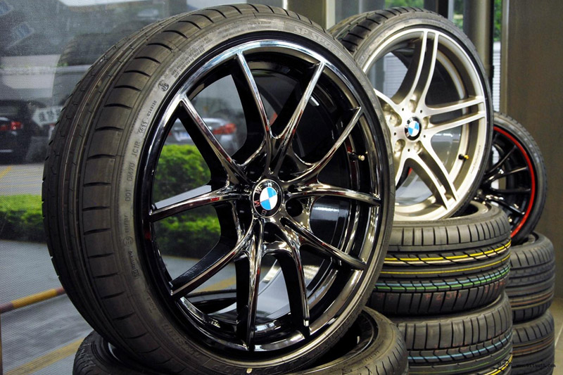 Rubber tires