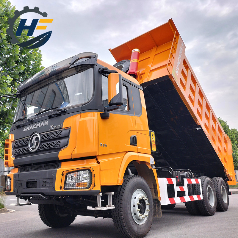 Nouveaux camions-bennes Shacman X3000 6x4 à 10 roues