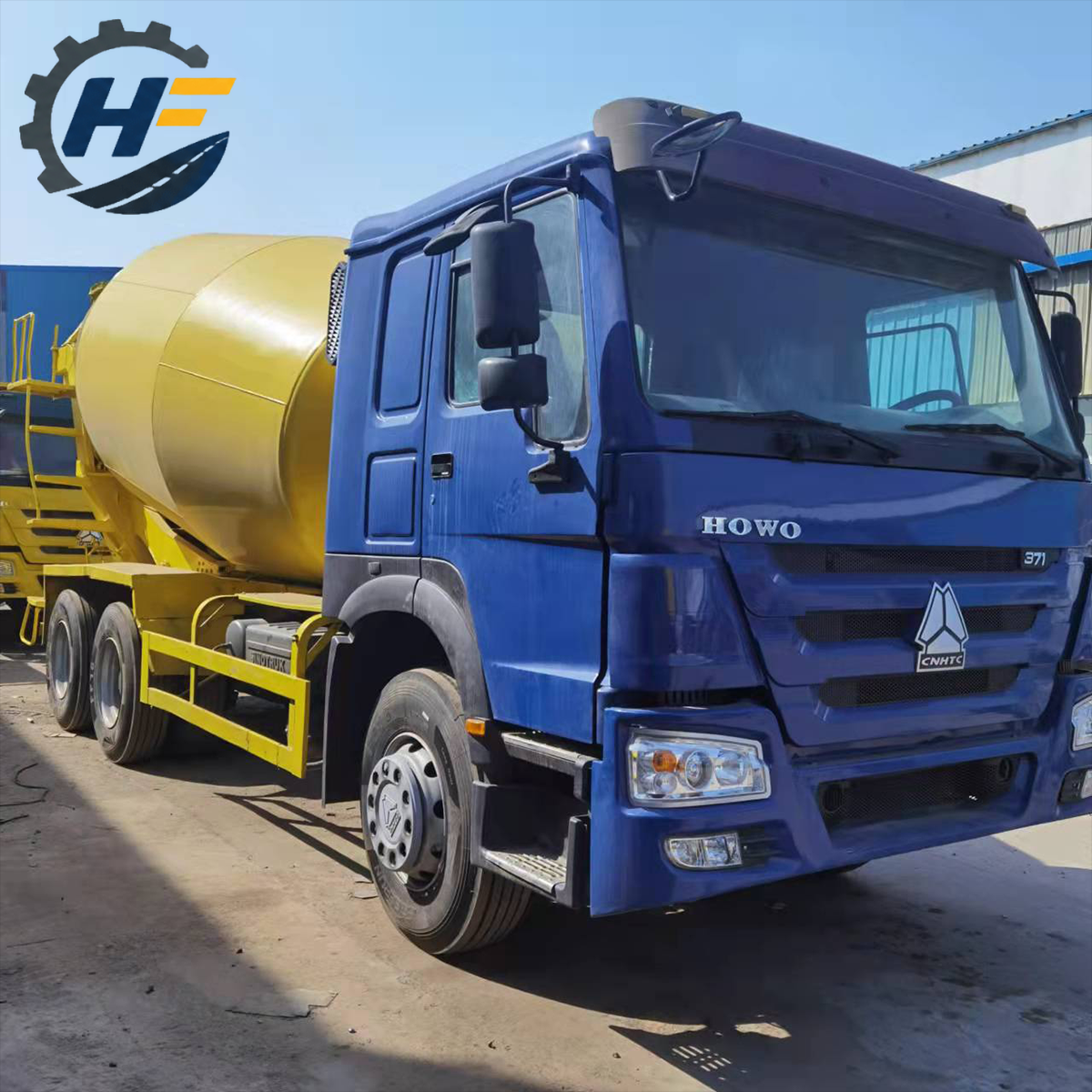 Exportation camion malaxeur à béton Sinotruk Howo 371 6x4