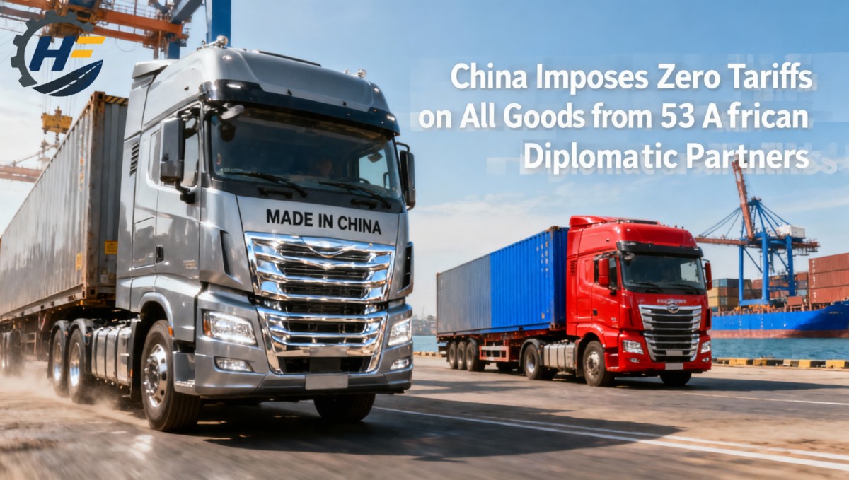China Imposes Zero Tariffs on All Goods from 53 African Diplomatic Partners