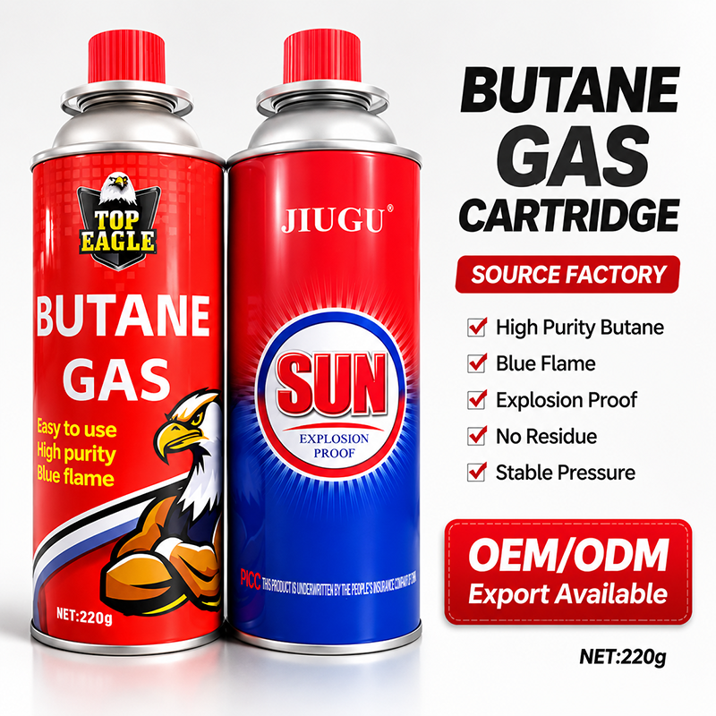 Butane gas cartridge