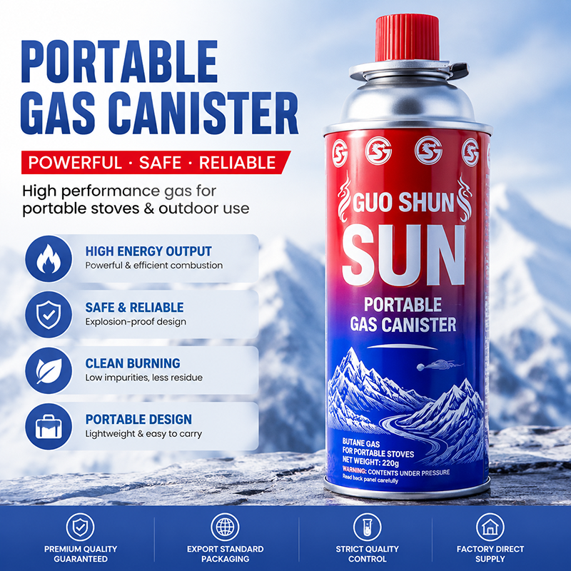 Butane gas cylinder