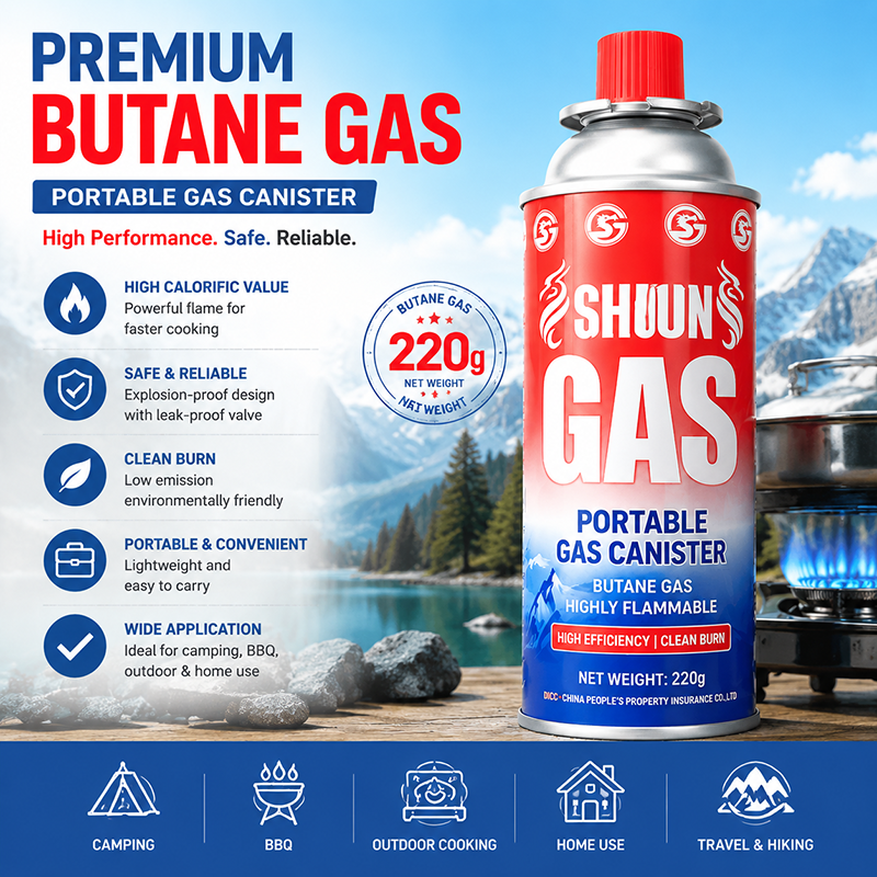 Portable Butane Gas Cylinder