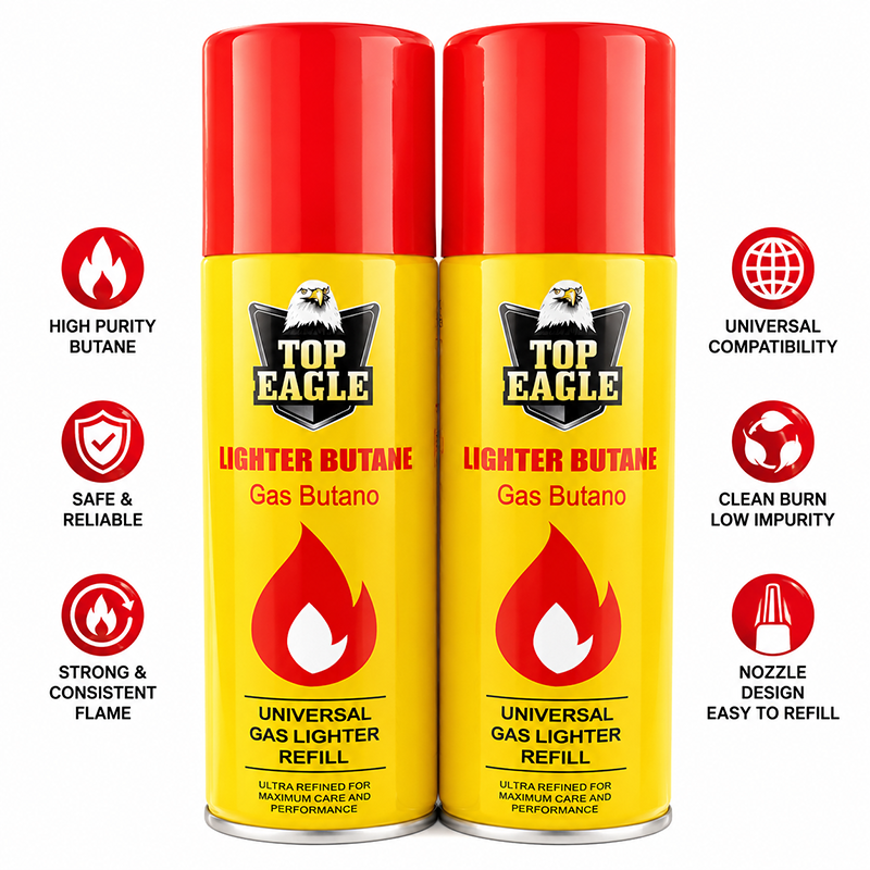 Lighter refill gas