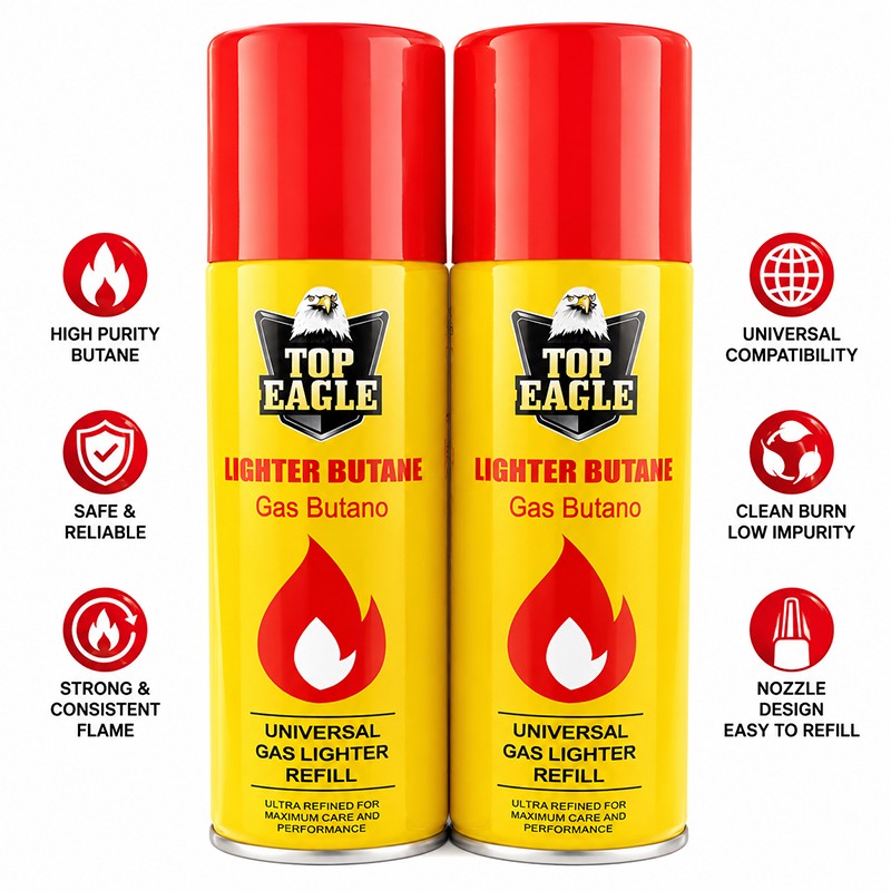x3 Lighter refill gas