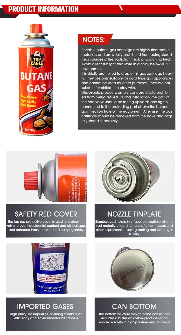 Portable Butane Gas Cylinder