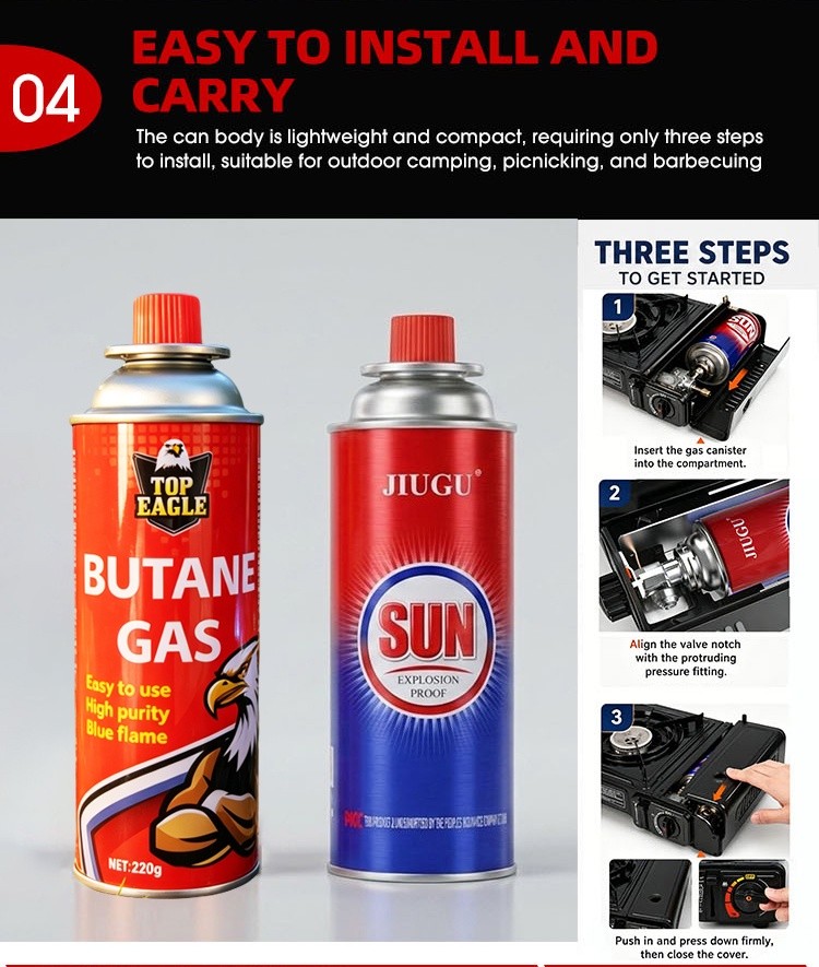 Portable Butane Gas Cylinder