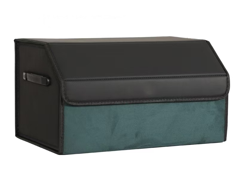 Suede patchwork style