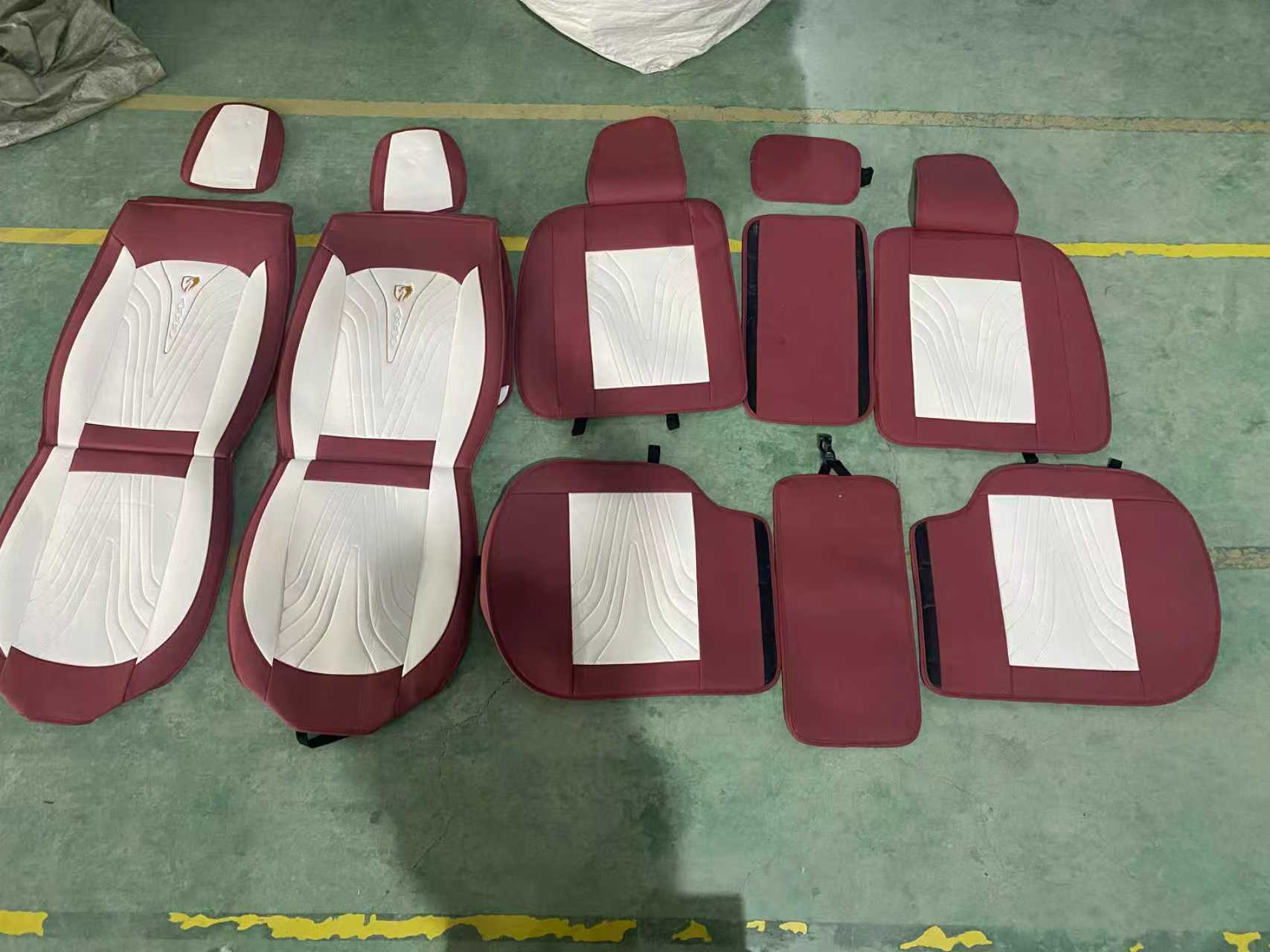 All Season Full Leather Luxury Car Seat Cover for Sedans, Wholesale & Custom Available