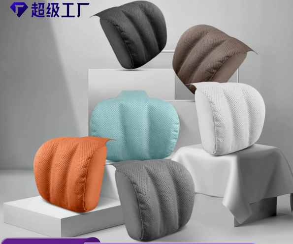 Memory Foam Car Neck Pillow, Ergonomic Headrest for Maybach Audi Mercedes-Benz, Car Seat Head Cushion, Wholesale Private Label & Custom