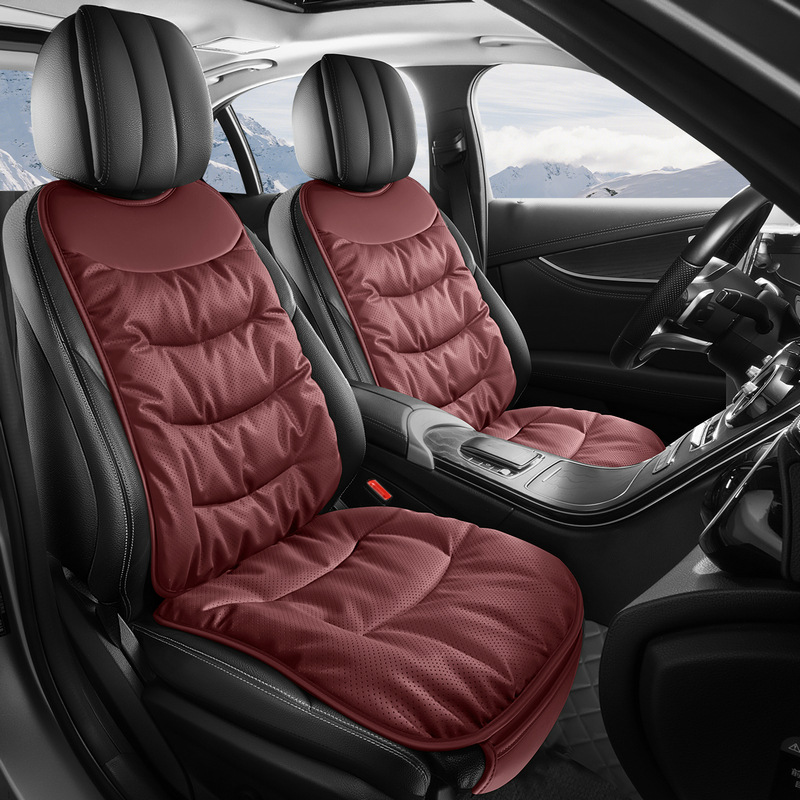 Hourglass Shape Car Seat Cushion with Cloud-feel Down-like Filling, Universal for Autumn & Winter, Breathable Wear-resistant Seat Pad, Wholesale Custom Private Label