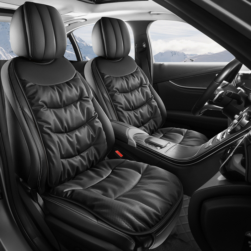 Hourglass Shape Car Seat Cushion with Cloud-feel Down-like Filling, Universal for Autumn & Winter, Breathable Wear-resistant Seat Pad, Wholesale Custom Private Label