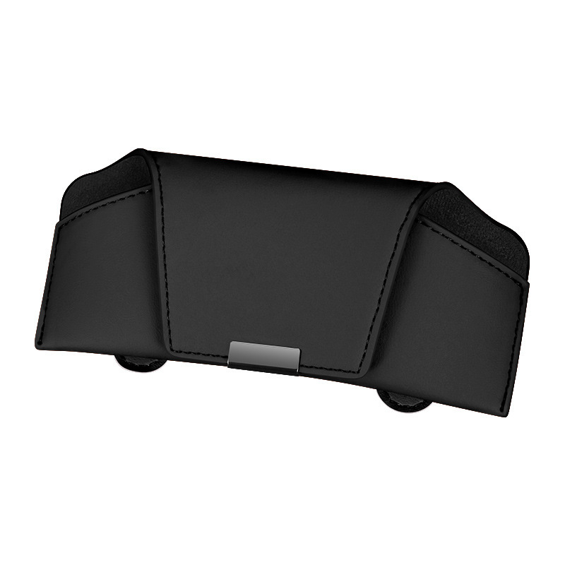Magnetic Car Sunglasses Clip, Portable Sun Visor Storage Box for Glasses & Cards, Wholesale & Custom