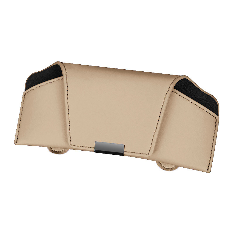 Magnetic Car Sunglasses Clip, Portable Sun Visor Storage Box for Glasses & Cards, Wholesale & Custom