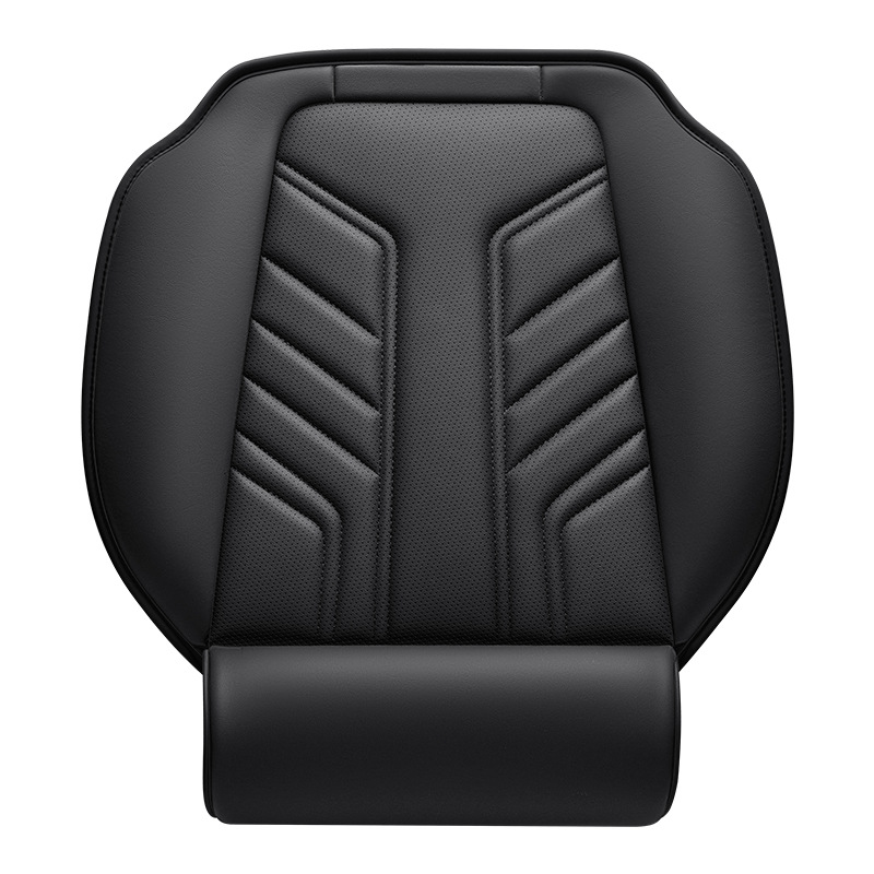 All Season Universal Nappa Leather Car Seat Cushion, Breathable Cool Wear-resistant Leather Seat Pad, Wholesale & Custom