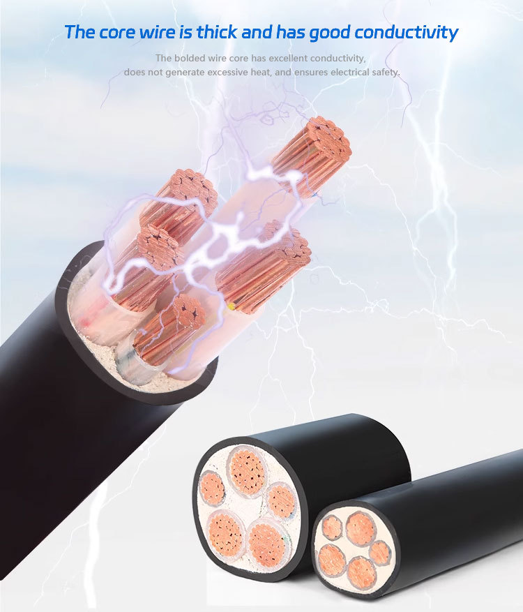 Fireproof cable03 Neoprene Insulated Pure Copper Cable