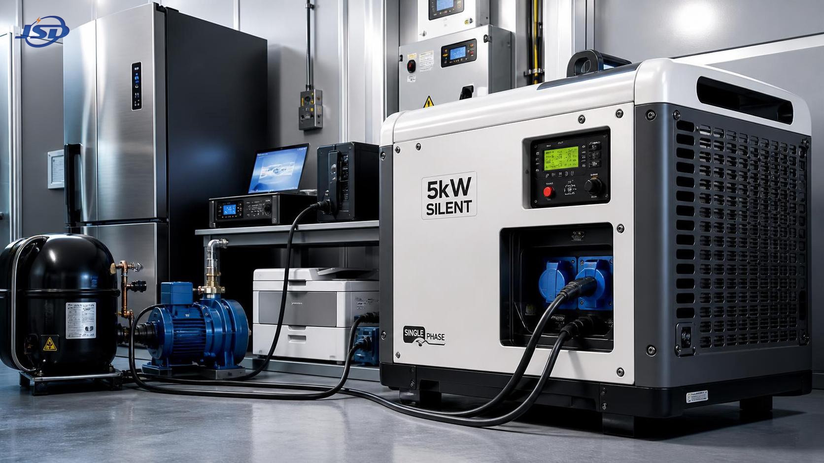 Single Phase 5kW Silent Generator: What Loads Can It Run Reliably?