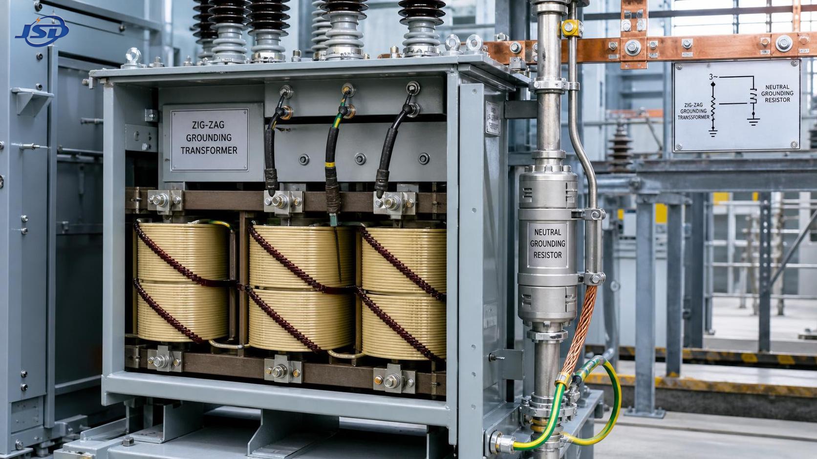 What a grounding transformer actually does in ungrounded power systems