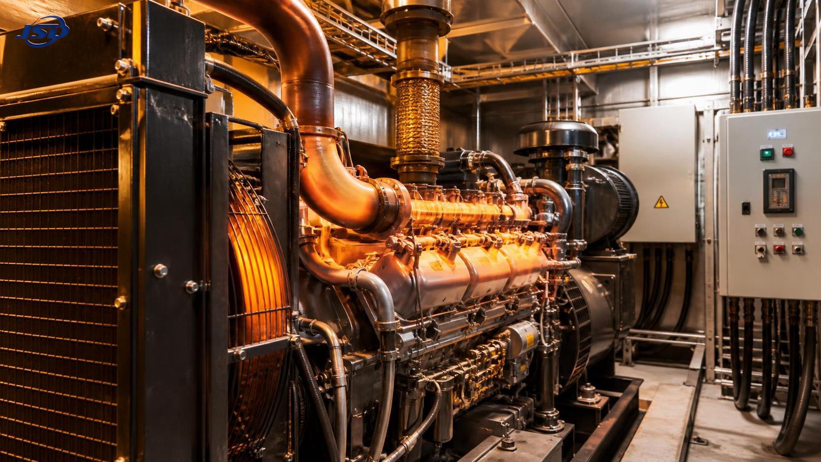 Why an open frame diesel generator runs hotter in confined spaces