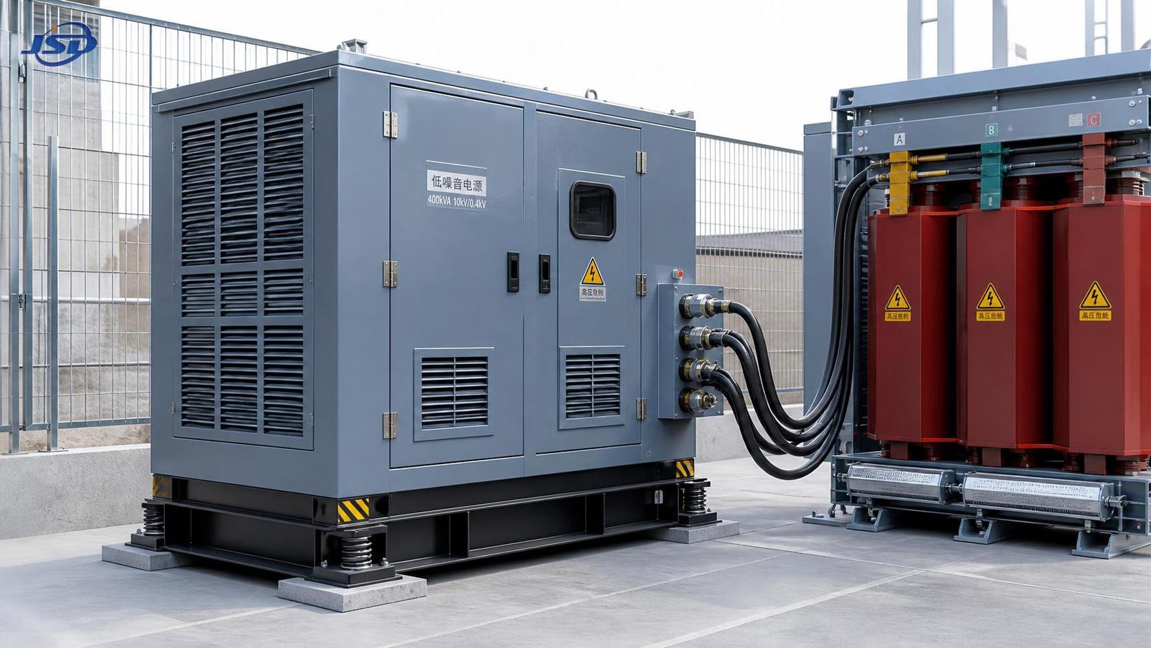 What noise level is realistic for a silent power generator on site? What noise level is realistic for a silent power generator on site?