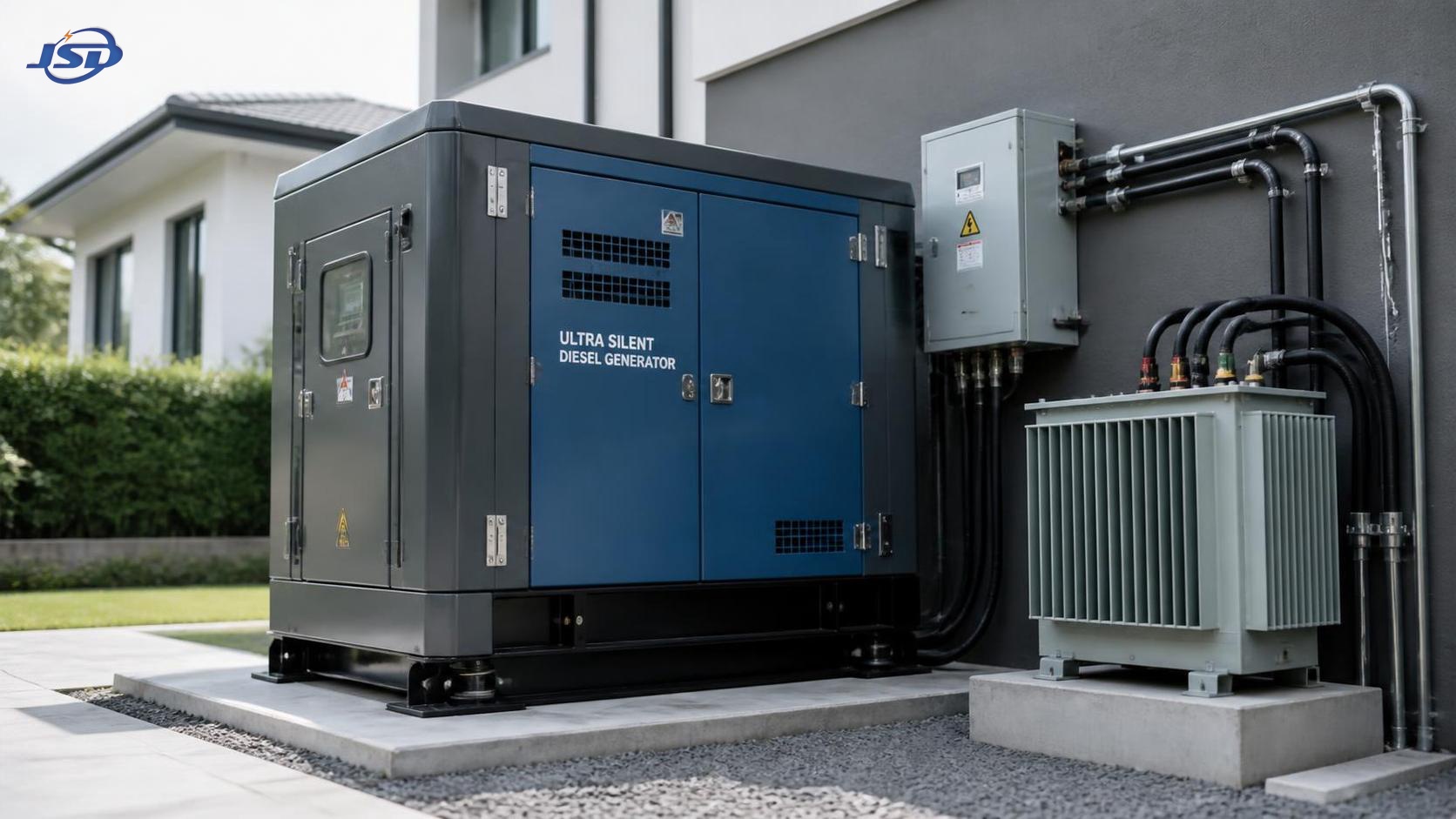 Is a quiet diesel generator worth the extra cost for residential use?
