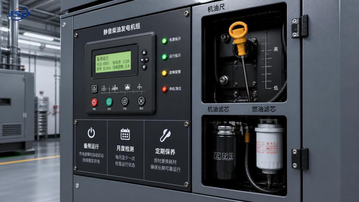 How often should a silent diesel generator be serviced in standby operation? How often should a silent diesel generator be serviced in standby operation?