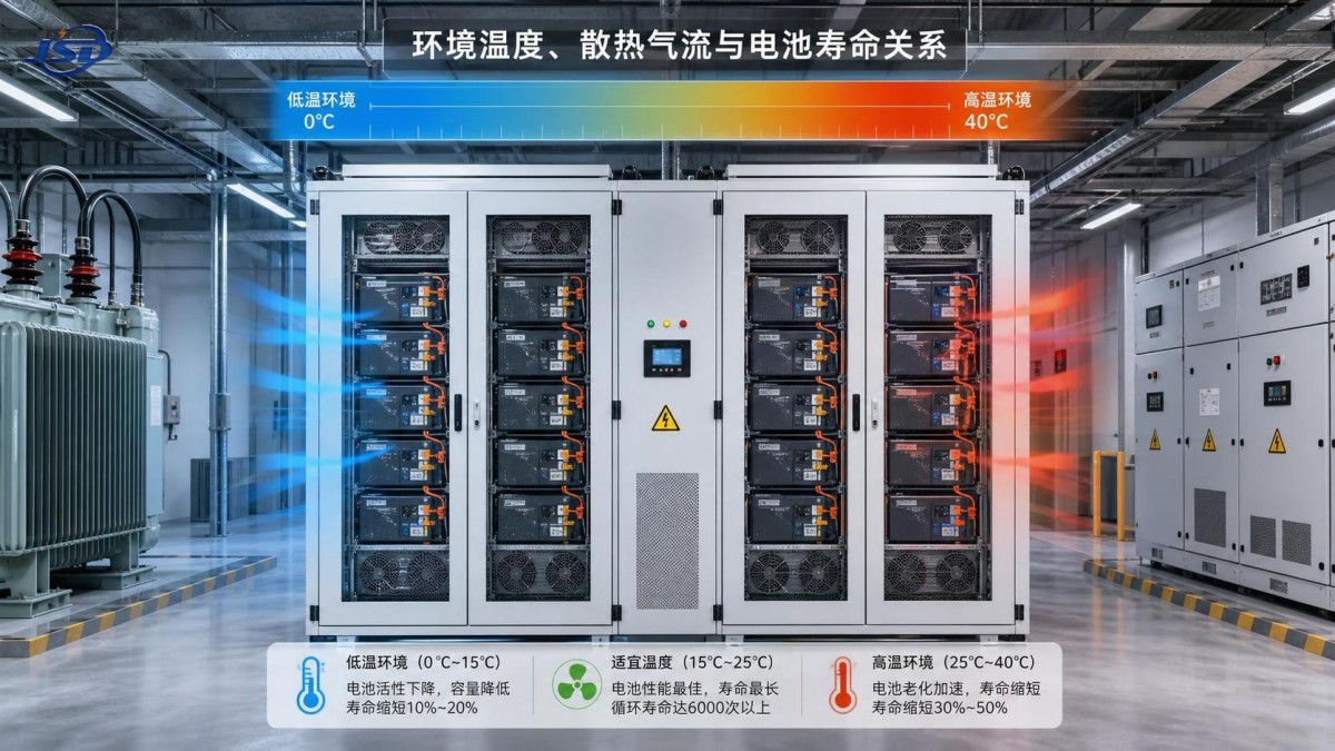How ambient temperature affects battery storage system life How ambient temperature affects battery storage system life