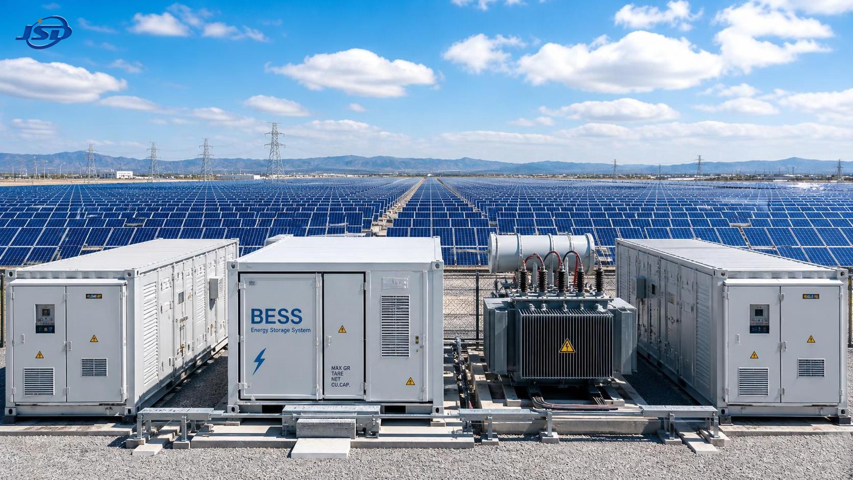 How a BESS battery energy storage system supports solar projects