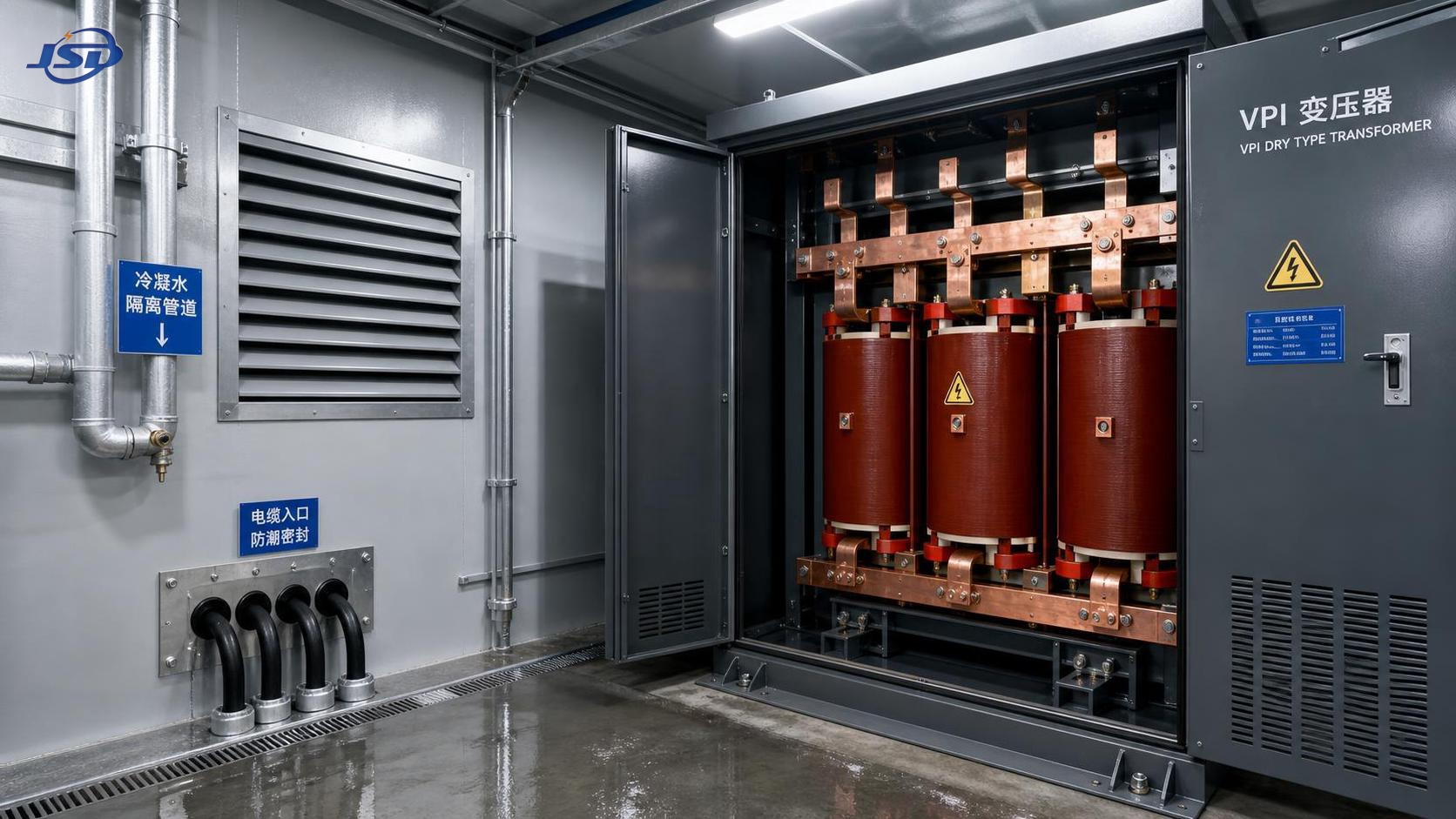 How VPI dry type transformers resist moisture in humid facilities