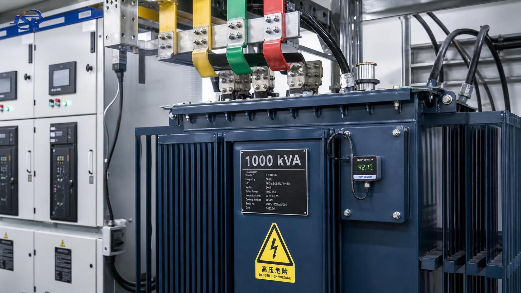 How to size a 1000 kVA transformer for continuous industrial loads