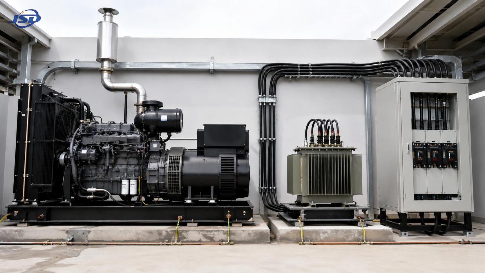 What to verify before installing a three phase open frame diesel generator