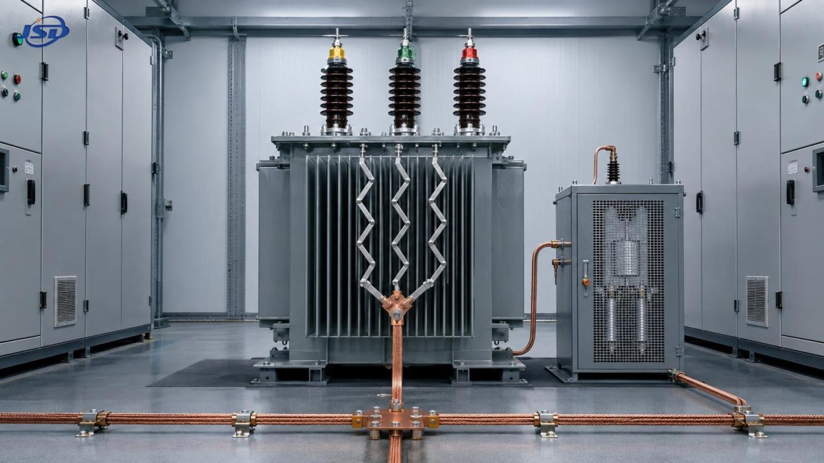 How grounding transformer impedance changes earth-fault current How grounding transformer impedance changes earth-fault current