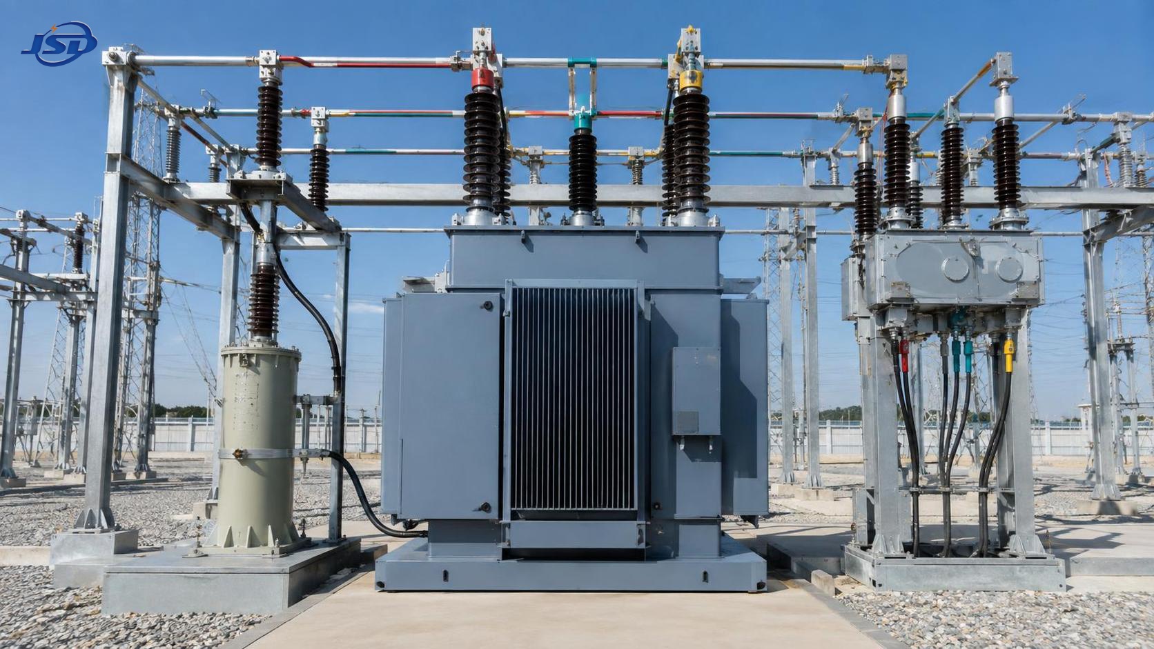 What protection settings work with a substation grounding transformer?