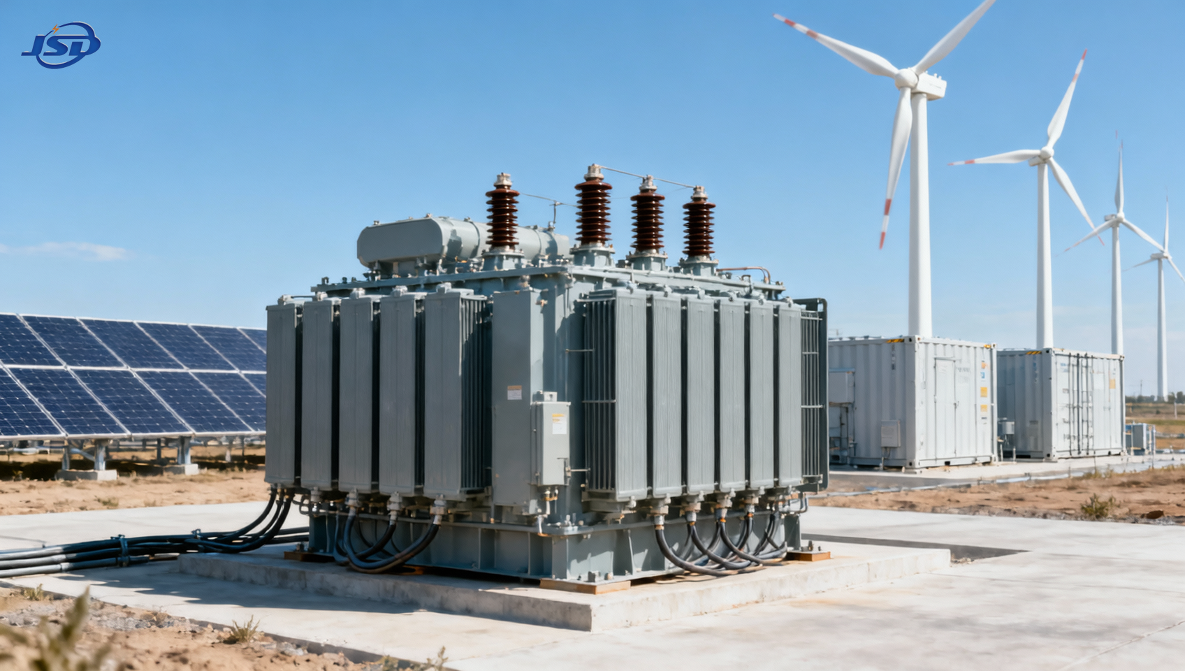 Matching Distribution Transformers to Wind, Solar, and Battery Energy Projects