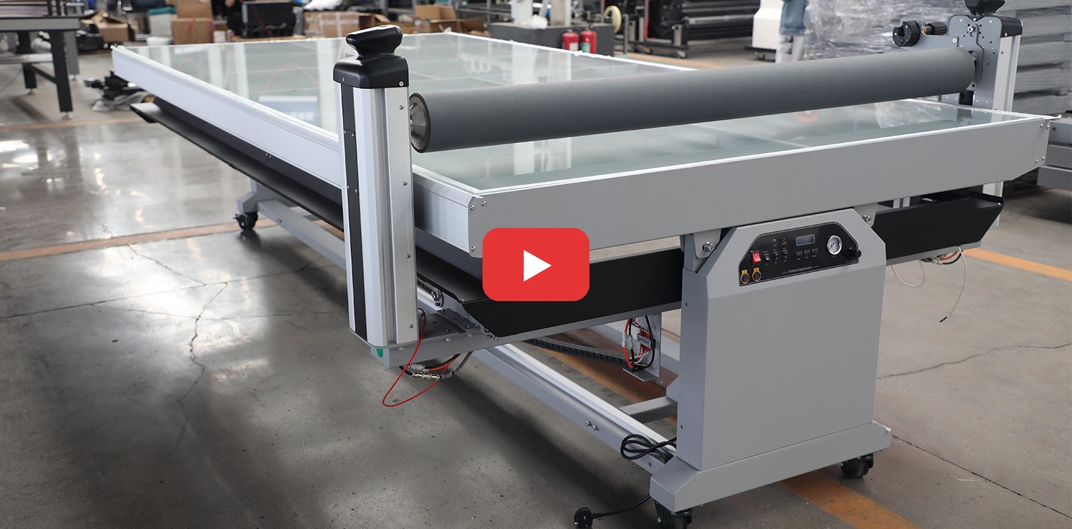 LF1736-B4 (1.6*3.2m/5*10ft) Flatbed Applicator Video