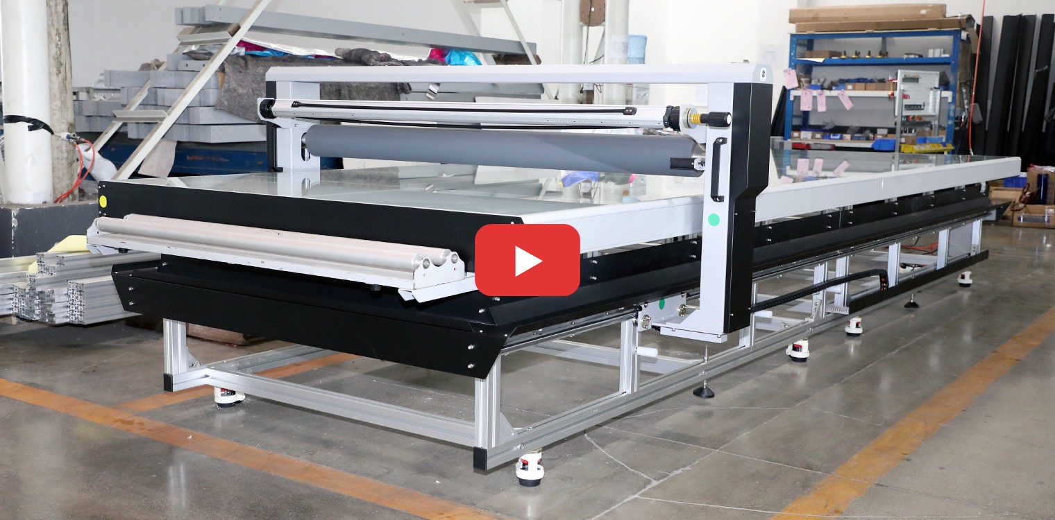 LF1740-B4 (1.6*4.0m/5*13ft) Customized Flatbed Applicator Video