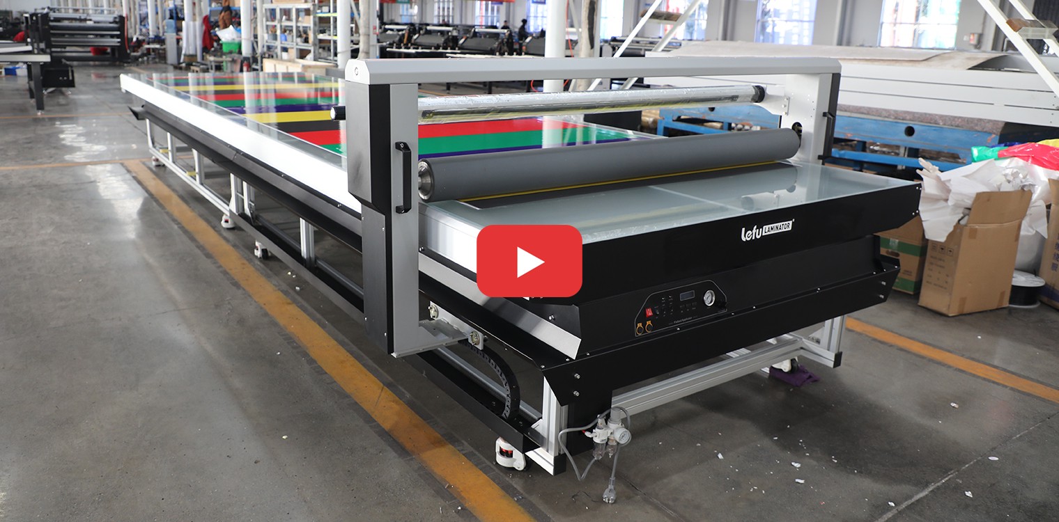 LF2240-B4 (2.2*4.0m/7*13ft) Customized Flatbed Applicator Video