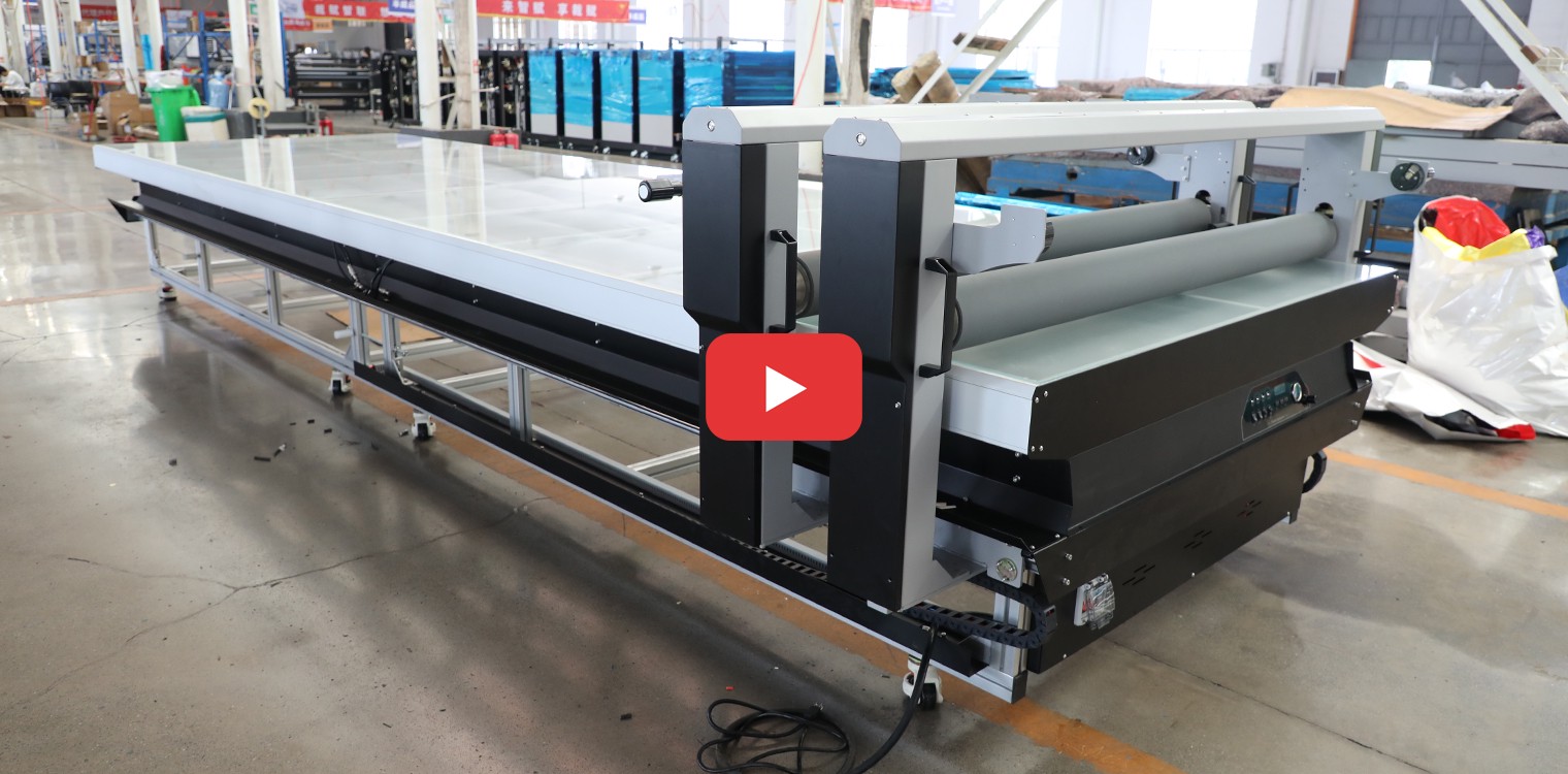 Double Gantry Customized Flatbed Applicator Video