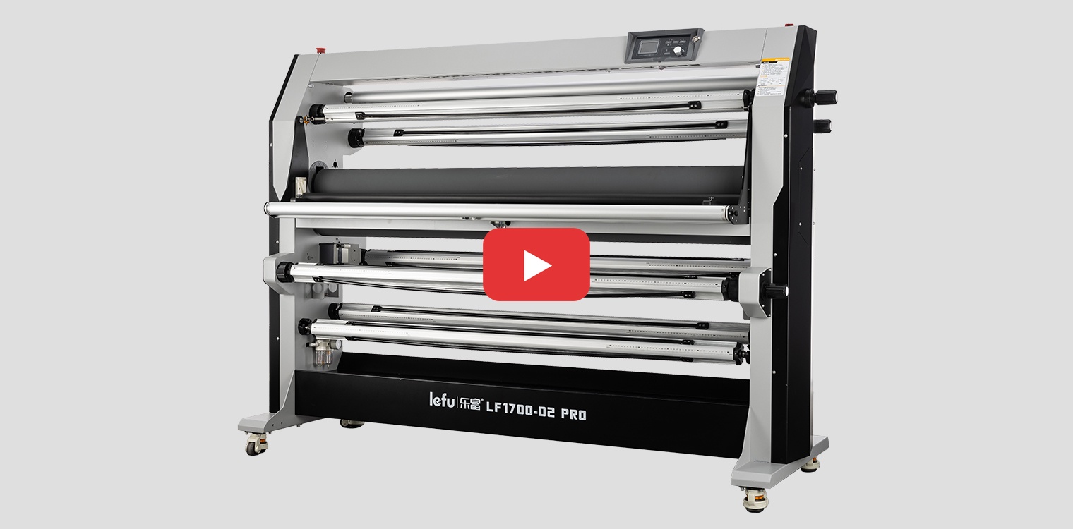 LF1700-D2 Auto Laminator (28m/min) Video