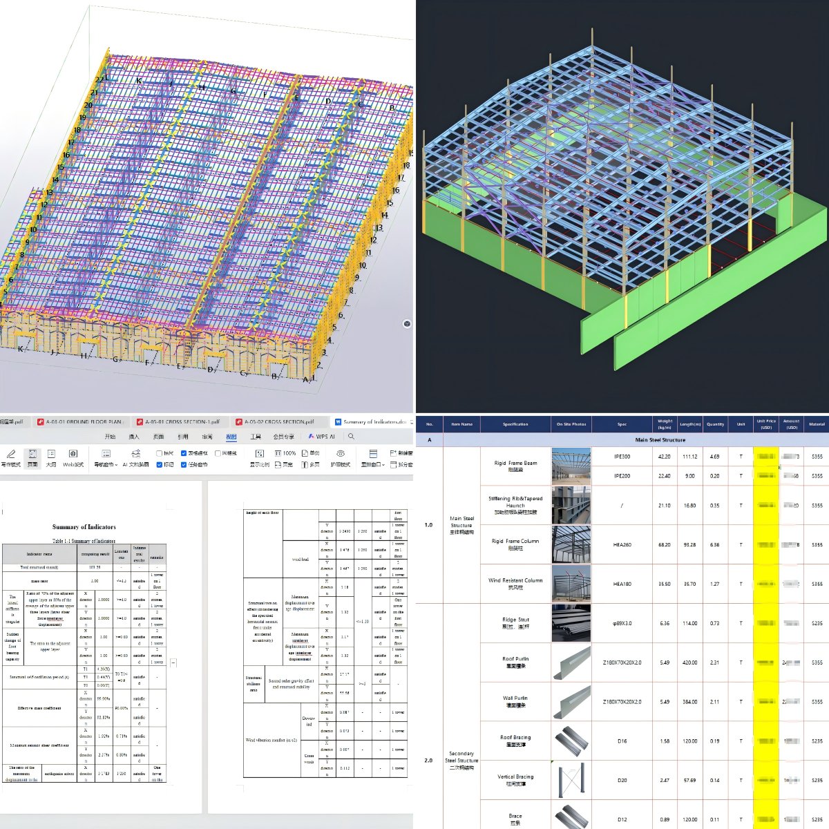 1758088902826818545082417152.png Wholesale Steel Structure Buildings Gymnasium and Stadium at Excellent Price